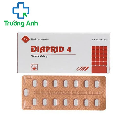 Diaprid 4 - Thuốc điều trị đái tháo đường hiệu quả của Pymepharco