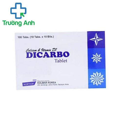 Dicarbo Tablet - Bổ sung Calci và Vitamin D cho cơ thể hiệu quả