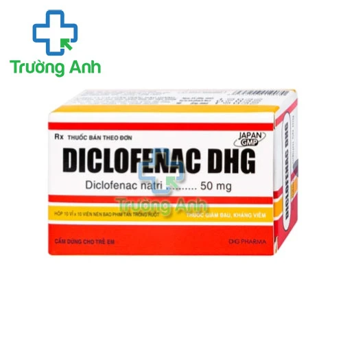 Diclofenac 50mg DHG Pharma - Điều trị viêm xương khớp