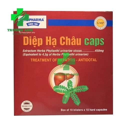 Diệp hạ châu Caps HD Pharma (viên nang) - Hỗ trợ điều trị viêm gan