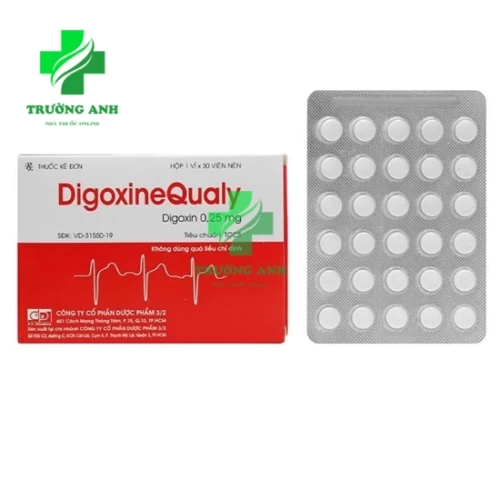 DigoxineQualy - Thuốc điều trị rối loạn nhịp tim hiệu quả