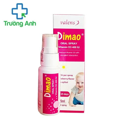 Dimao Vitamin D3 - Giúp phòng, hỗ trợ trong trường hợp thiếu Vitamin D