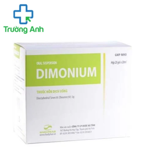 Dimonium - Thuốc điều trị tiêu chảy cấp hiệu quả