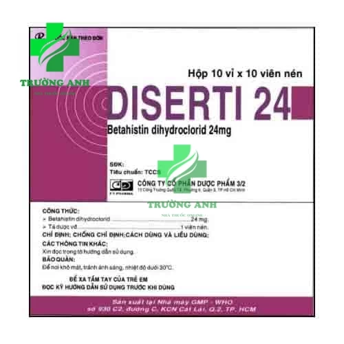 DISERTI 24 - Thuốc điều trị thần kinh hiệu quả