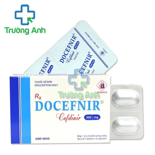 Docefnir 300mg Domesco - Thuốc điều trị nhiễm khuẩn đường uống hiệu quả