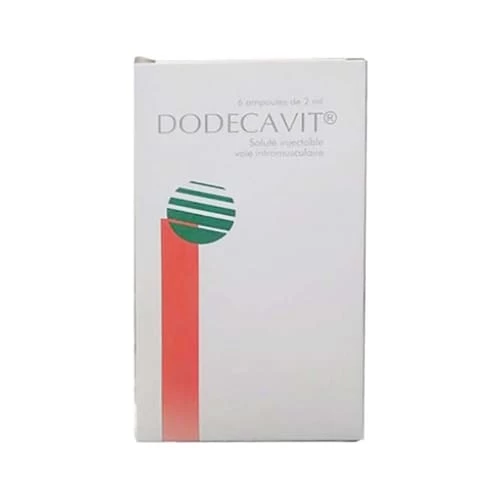 Dodecavit 2ml - Điều trị cho các bệnh nhân bị thiếu hụt Vitamin B12