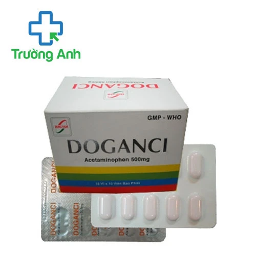 Doganci (hộp 100 viên) - Thuốc điều trị các triệu chứng sốt