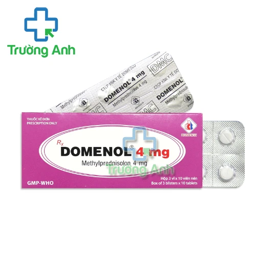 Domenol 4mg - Thuốc kháng viêm, chống dị ứng hiệu quả