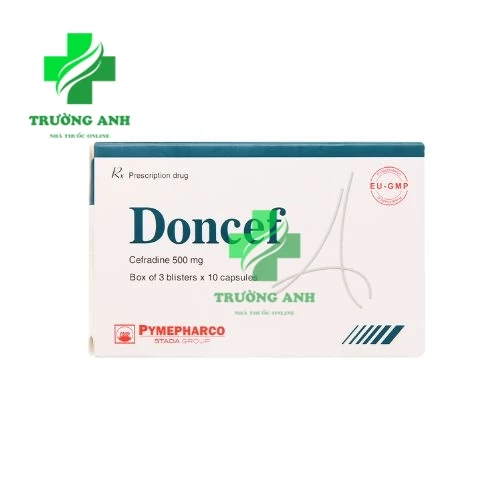 Doncef 500mg Pymepharco (viên) - Thuốc điều trị nhiễm khuẩn