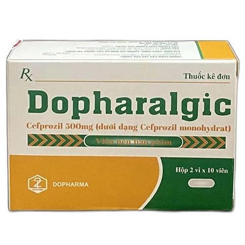 Dopharalgic 500mg - Thuốc điều trị nhiễm khuẩn đường hô