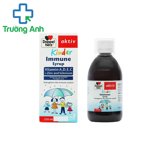 Doppelherz Kinder Immune Syrup 250ml - Bổ sung vitamin và khoáng chất