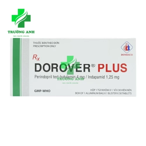 DOROVER PLUS - Thuốc điều trị tăng huyết áp hiệu quả