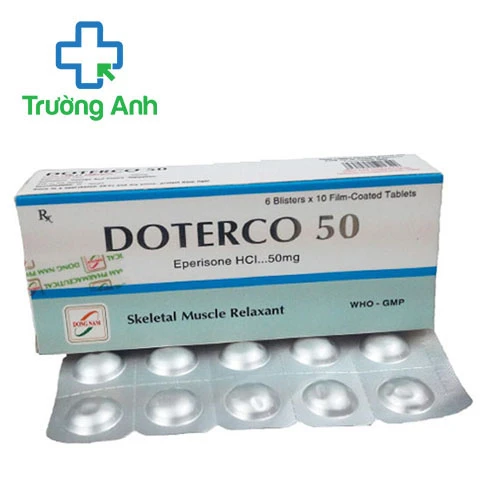 Doterco 50 - Thuốc điều trị viêm quanh khớp vai và thắt lưng