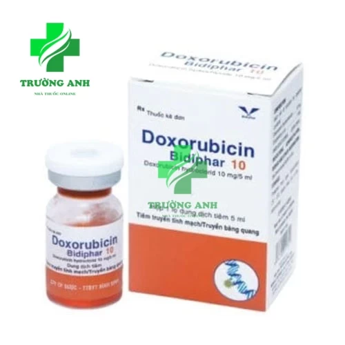 Doxorubicin Bidiphar 10 - Điều trị các bệnh ung thư hiệu quả