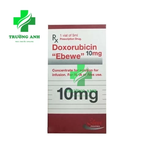 Doxorubicin "Ebewe" 10mg/5ml - Thuốc điều trị ung thư