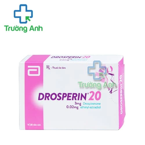 Drosperin 20 Recalcine - Viên uống tránh thai hằng ngày
