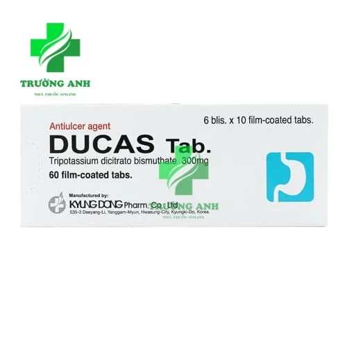 Ducas Tab 300mg Kyongbo Pharma - Thuốc điều trị viêm loét dạ dày tá tràng