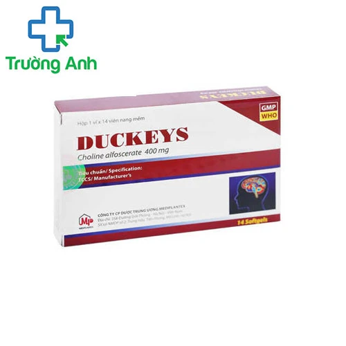 Duckeys - Hỗ trợ điều trị suy giảm trí nhớ của Mediplantex