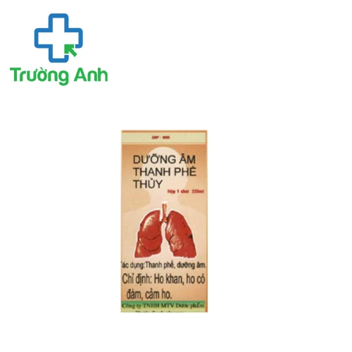 Dưỡng âm thanh phế thủy - Hỗ trợ điều trị ho có đờm, ho khan