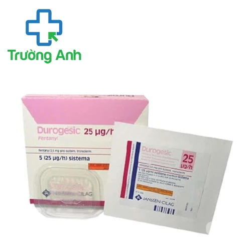 Durogesic 25mcg/h - Miếng dán giảm đau hiệu quả của Janssen