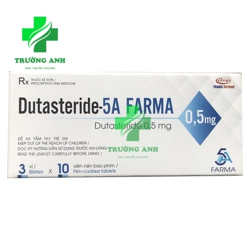 Dutasteride-5A FARMA 0,5mg - Điều trị phì đại tuyến tiền liệt