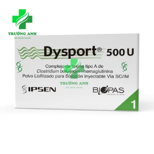 Dysport 500U - Thuốc điều trị co cứng cơ của Anh