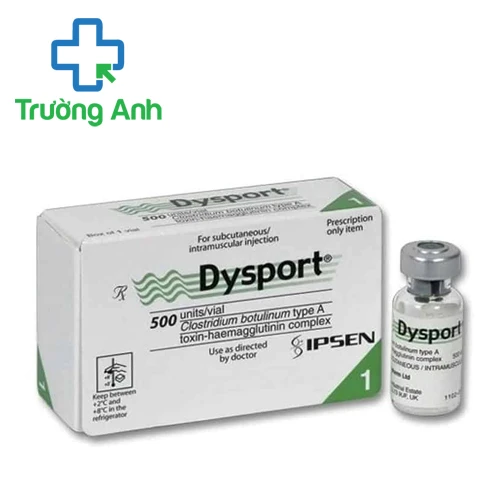 Dysport 500U - Thuốc điều trị co cứng cơ của Anh