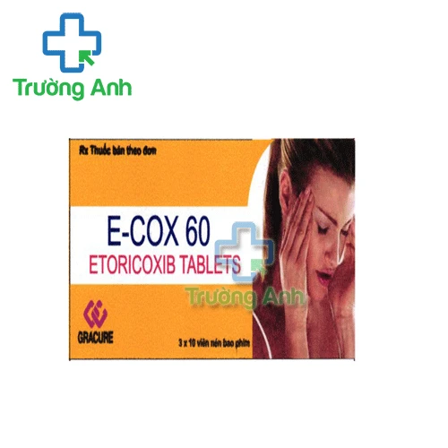E-cox 60 Gracure - Thuốc giảm đau, chống viêm hiệu quả