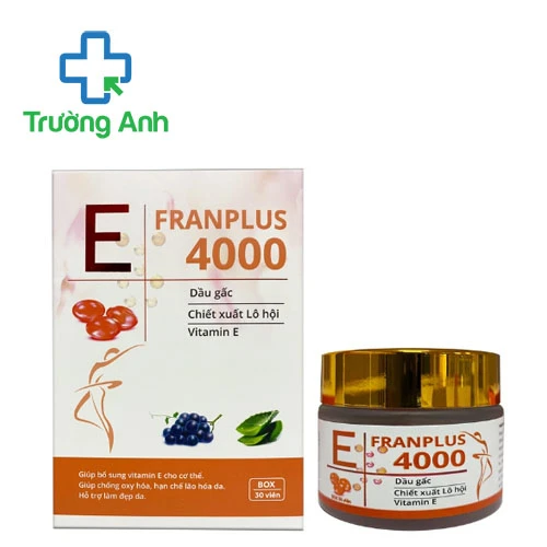 E Franplus 4000 - Bổ sung Vitamin E cho cơ thể hiệu quả