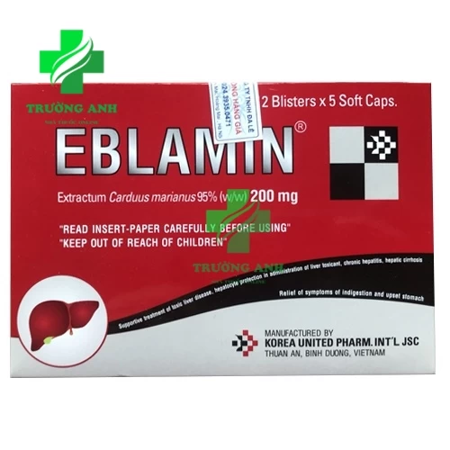 Eblamin - Thuốc hỗ trợ điều trị các bệnh nhiễm độc gan