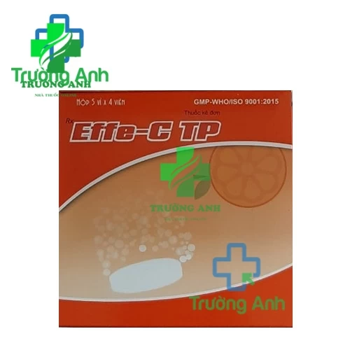 Effe-C TP - Thuốc điều trị tình trạng thiếu vitamin C của Baniphar