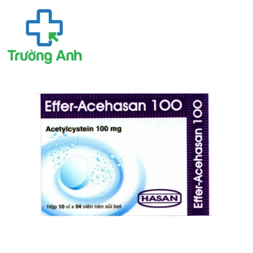 Effer-Acehasan 100 - Thuốc điều trị viêm phế quản cấp tính