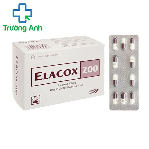 Elacox 200 - Thuốc điều trị viêm và thoái hóa khớp của Pymepharco