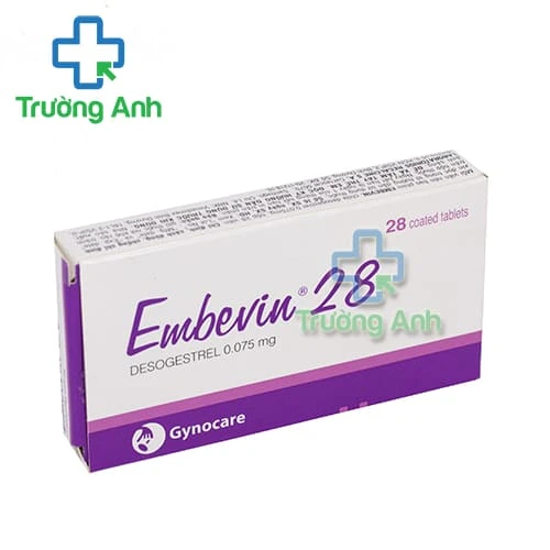Embevin 28 - Thuốc tránh thai chất lượng của Recalcine