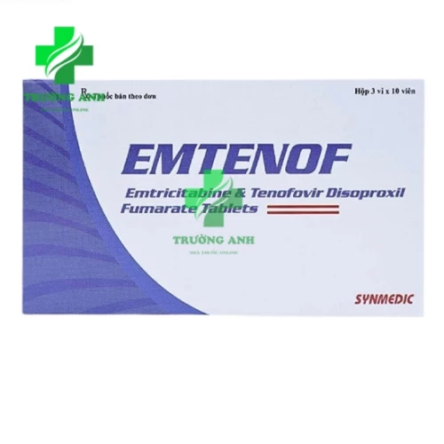 Emtenof - Thuốc điều trị virus HIV hiệu quả của Ấn Độ