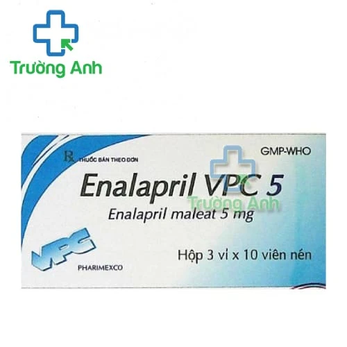 Enalapril Pharimexco 10 - Thuốc điều trị tăng huyết áp, suy tim