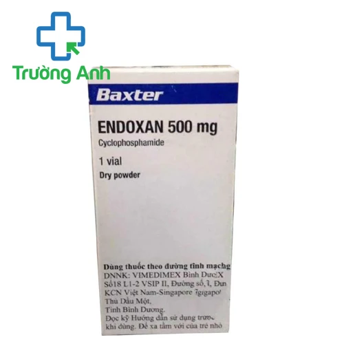 Endoxan 500mg Baxter - Thuốc điều trị bệnh bạch cầu, ung thư