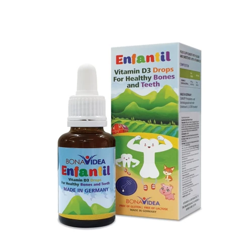 Enfantil - Thuốc bổ sung vitamin D3 cho cơ thể hiệu quả