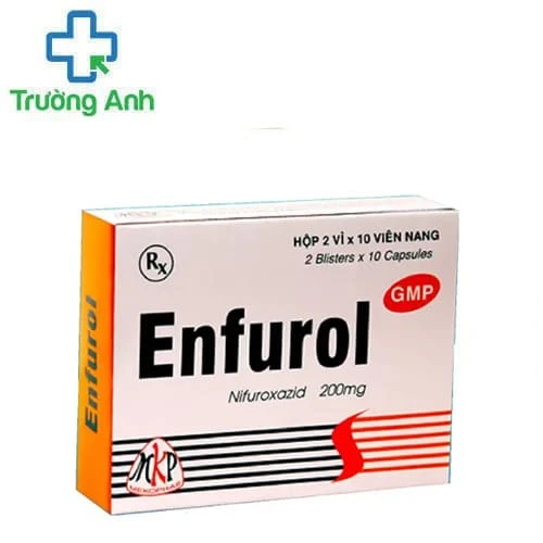 Enfurol Mekophar - Thuốc chống nhiễm khuẩn đường ruột hiệu quả