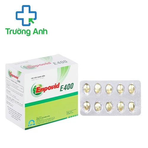 Enpovid E400 SPM - Bổ sung vitamin E ngừa lão hoá da
