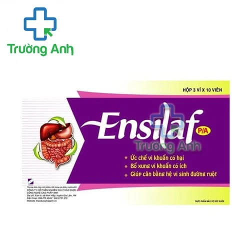 ENSILAF P/A Meliphar - Hỗ trợ rối loạn tiêu hóa, viêm đại tràng