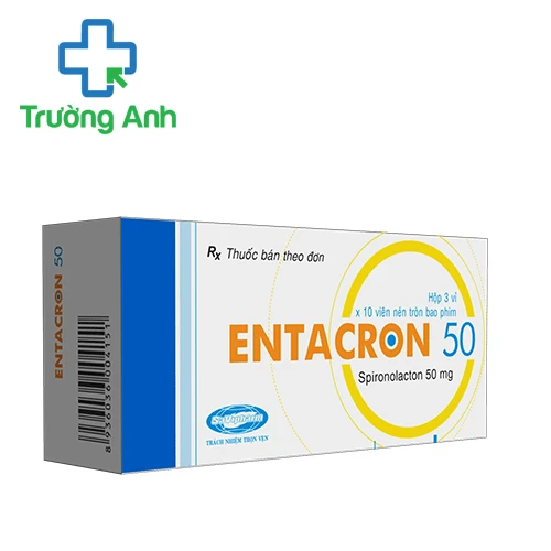 Entacron 50 - Thuốc điều trị phù nề, cổ trướng của SaViPharm