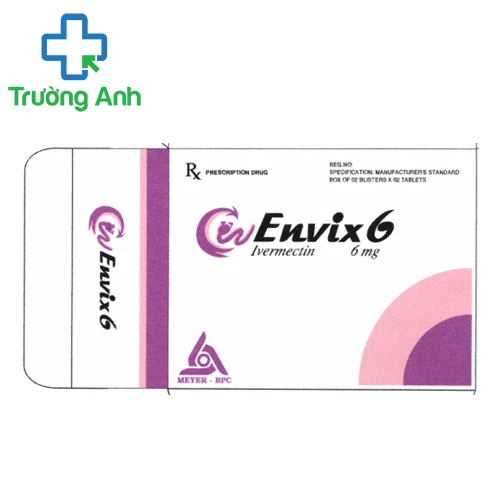 Envix 6 - Thuốc tẩy giun hiệu quả của Meyer BPC