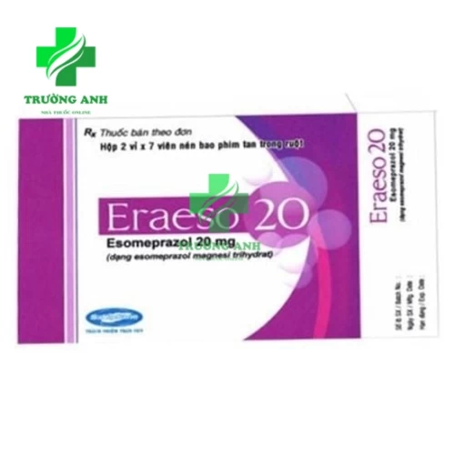 Eraeso 20 SaViPharm - Thuốc điều trị trào ngược dạ dày, thực quản