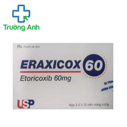 Eraxicox 60 - Thuốc giảm đau, kháng viêm xương khớp