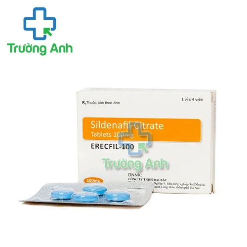 Erecfil-100 - Điều trị rối loạn cương dương của Ấn Độ