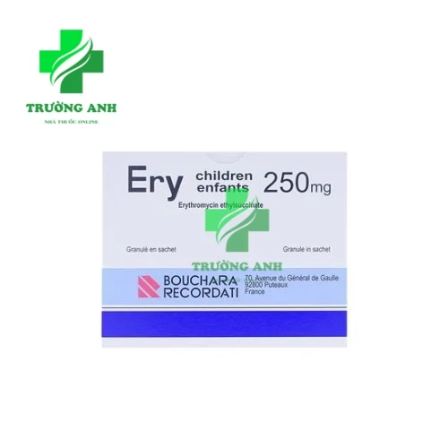 Ery Children 250mg - Thuốc điều trị nhiễm trùng tai, mũi, họng