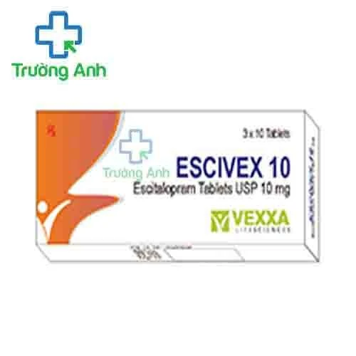 Escivex 10mg - Thuốc điều trị trầm cảm và rối loạn lo âu hiệu quả