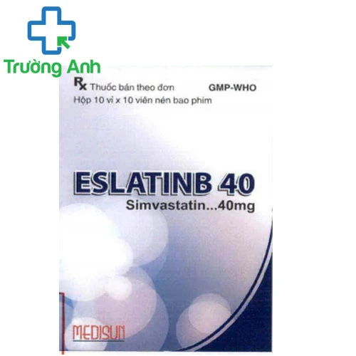 Eslatinb 40 - Thuốc điều trị chứng tăng Cholesterol máu