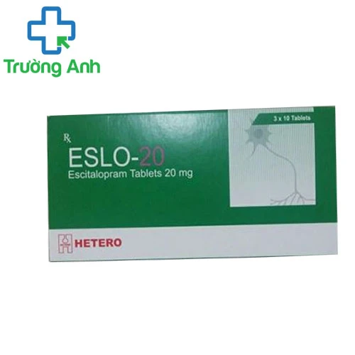 Eslo-20 - Thuốc điều trị rối loạn lo âu và trầm cảm hiệu quả